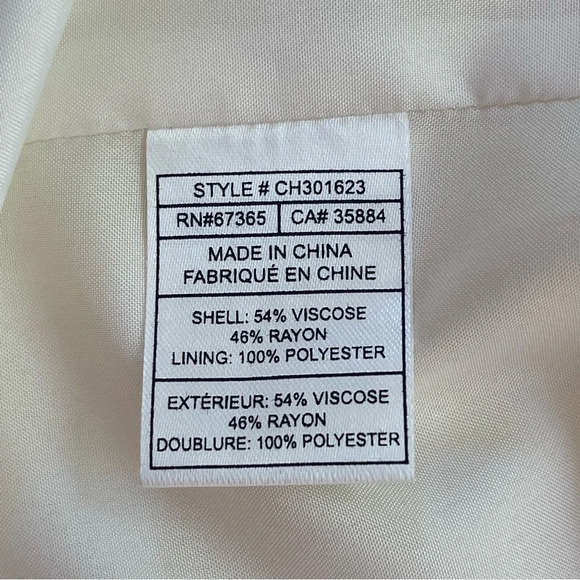 Cupcake and cashmere viscose blend open front long vest pockets ivory size XS - Picture 9 of 9